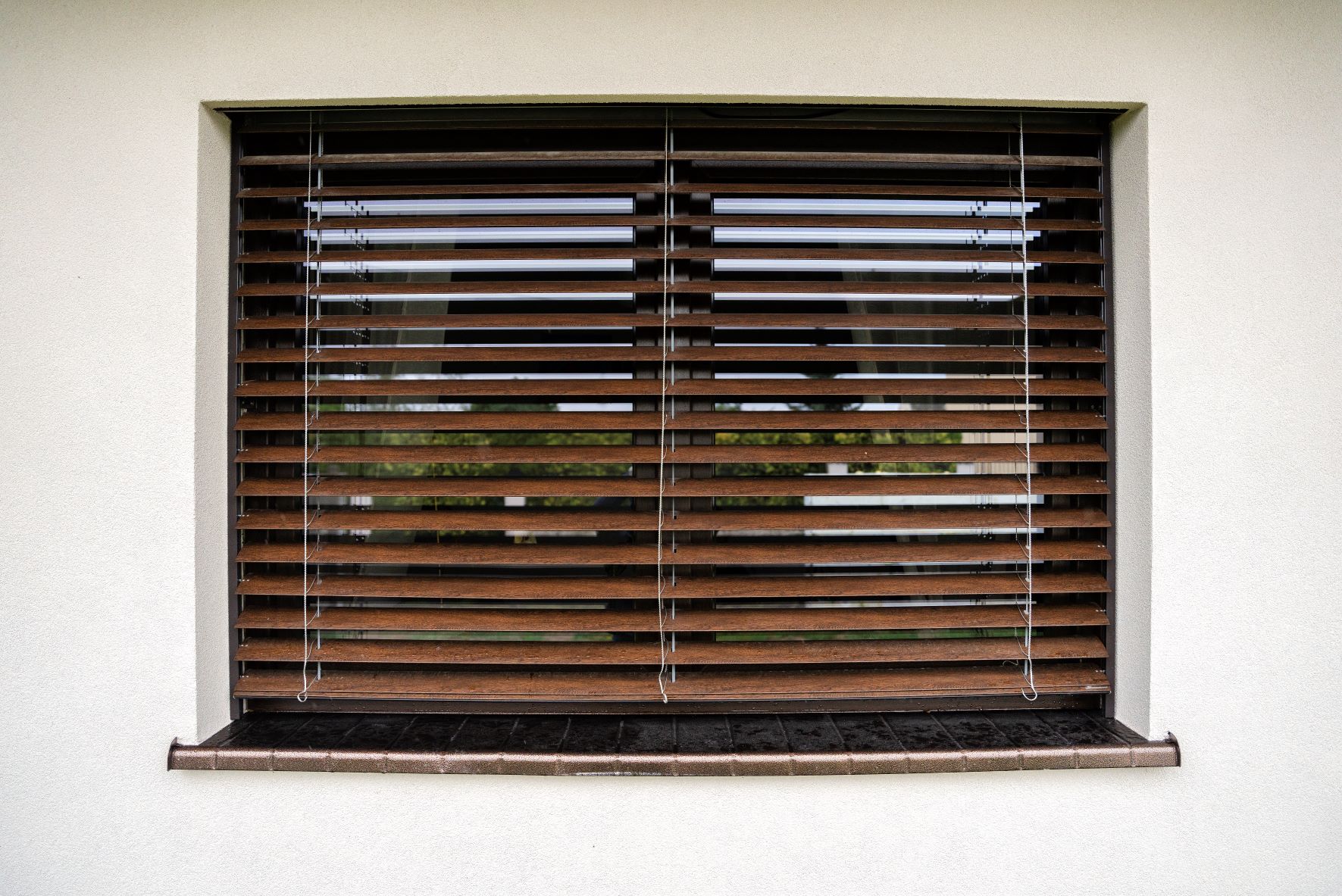 Żaluzje zewnętrzne na okno