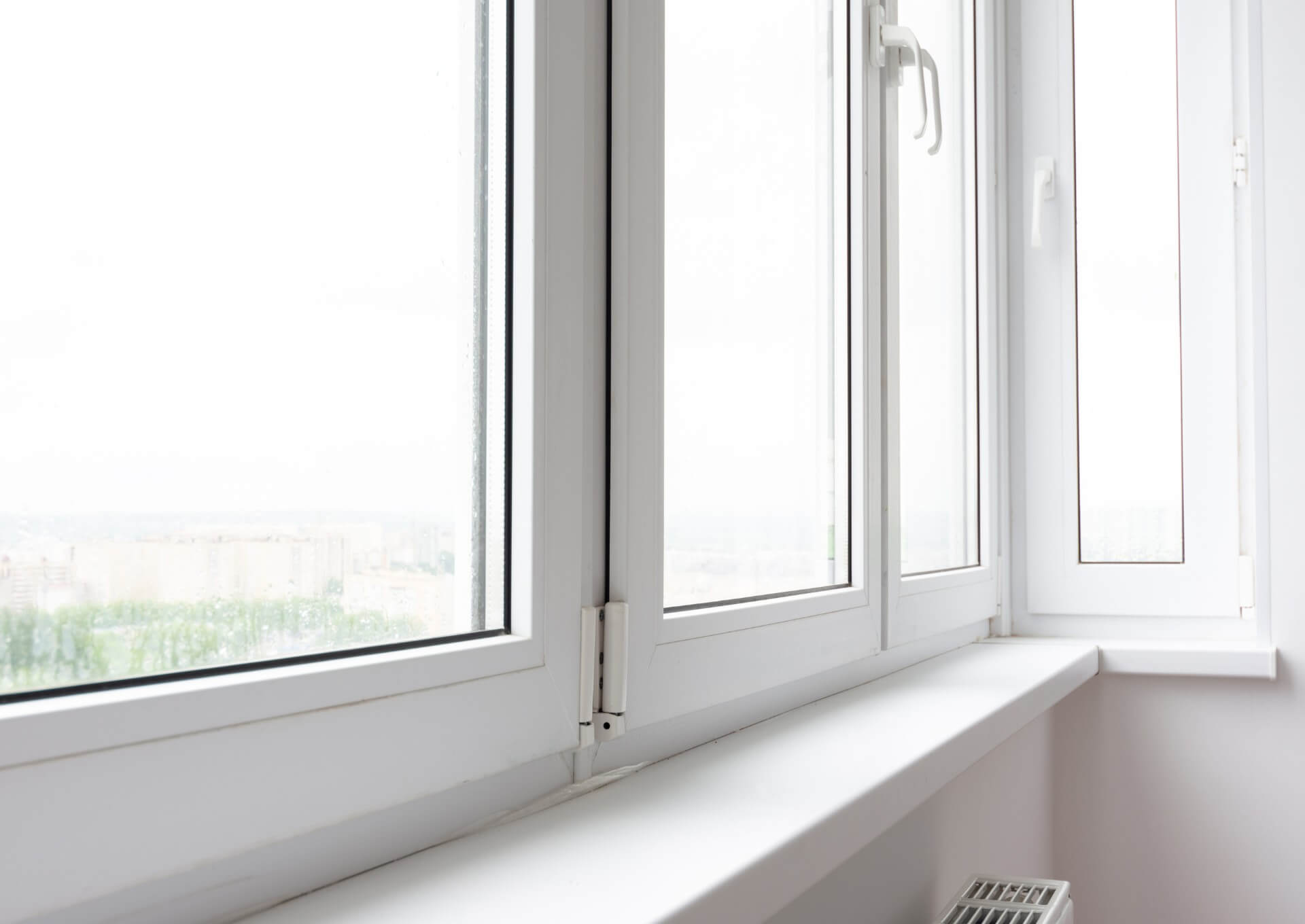 Parapety wewnętrzne PCV